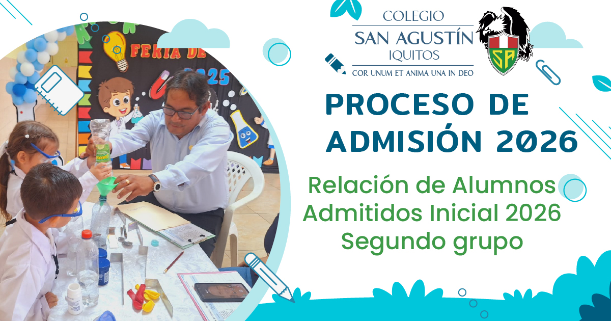RELACIÓN DE ALUMNOS ADMITIDOS - INICIAL 2026 - SEGUNDO GRUPO